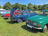 Saabs Displayed At Swedish Takeover