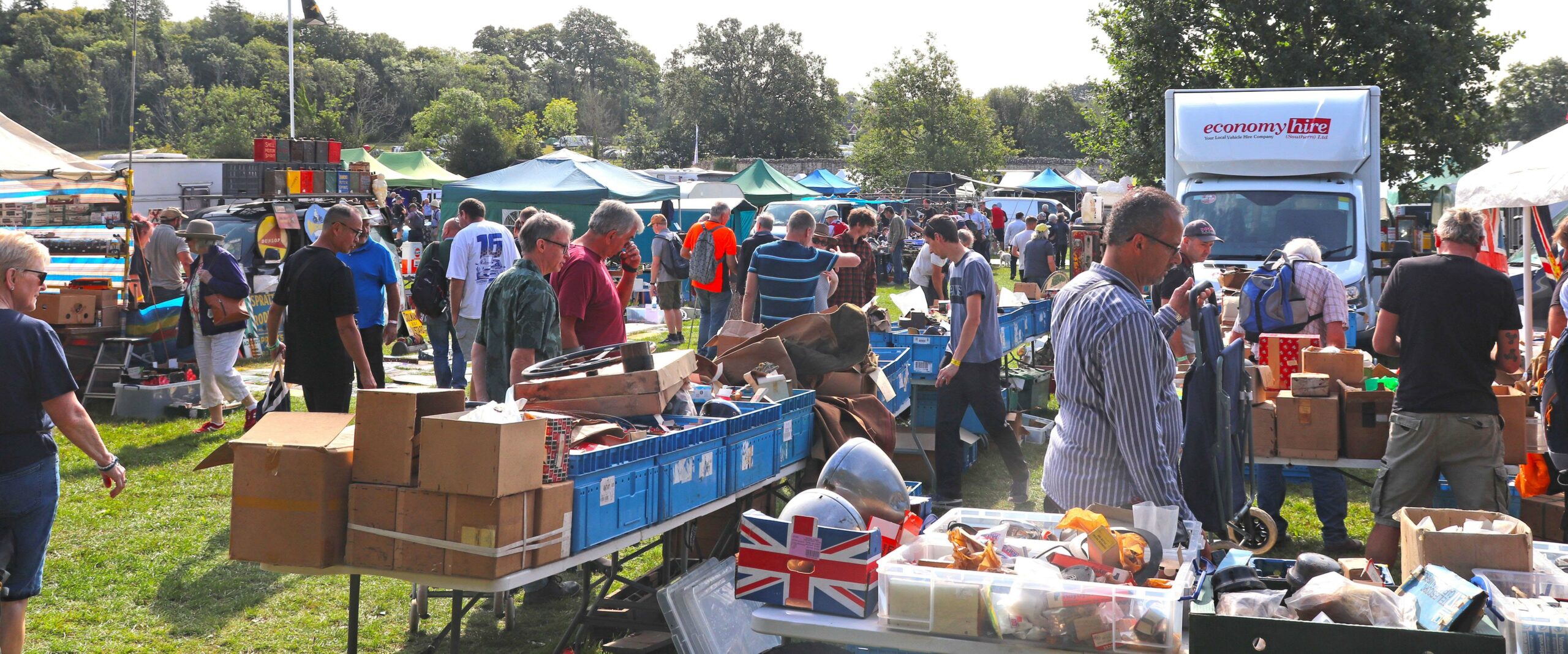 Busy Stands At The International Autojumble Banner Scaled