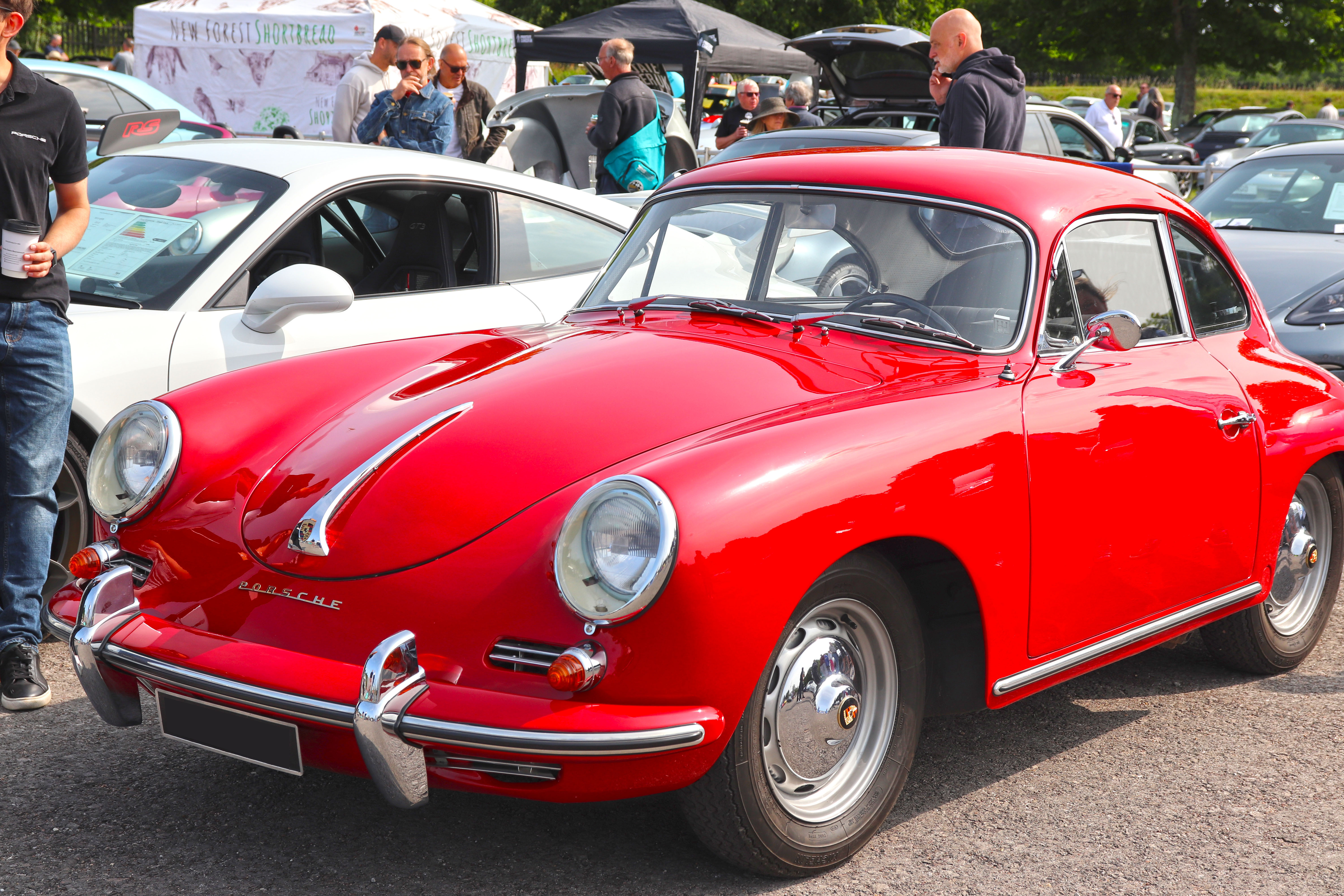 Porsche On Display At Beaulieu