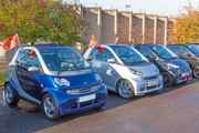 Smart Cars On Display At Simply Smart
