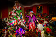 Mad Hatters Hat Shop In Alice's Christmas Wonderland