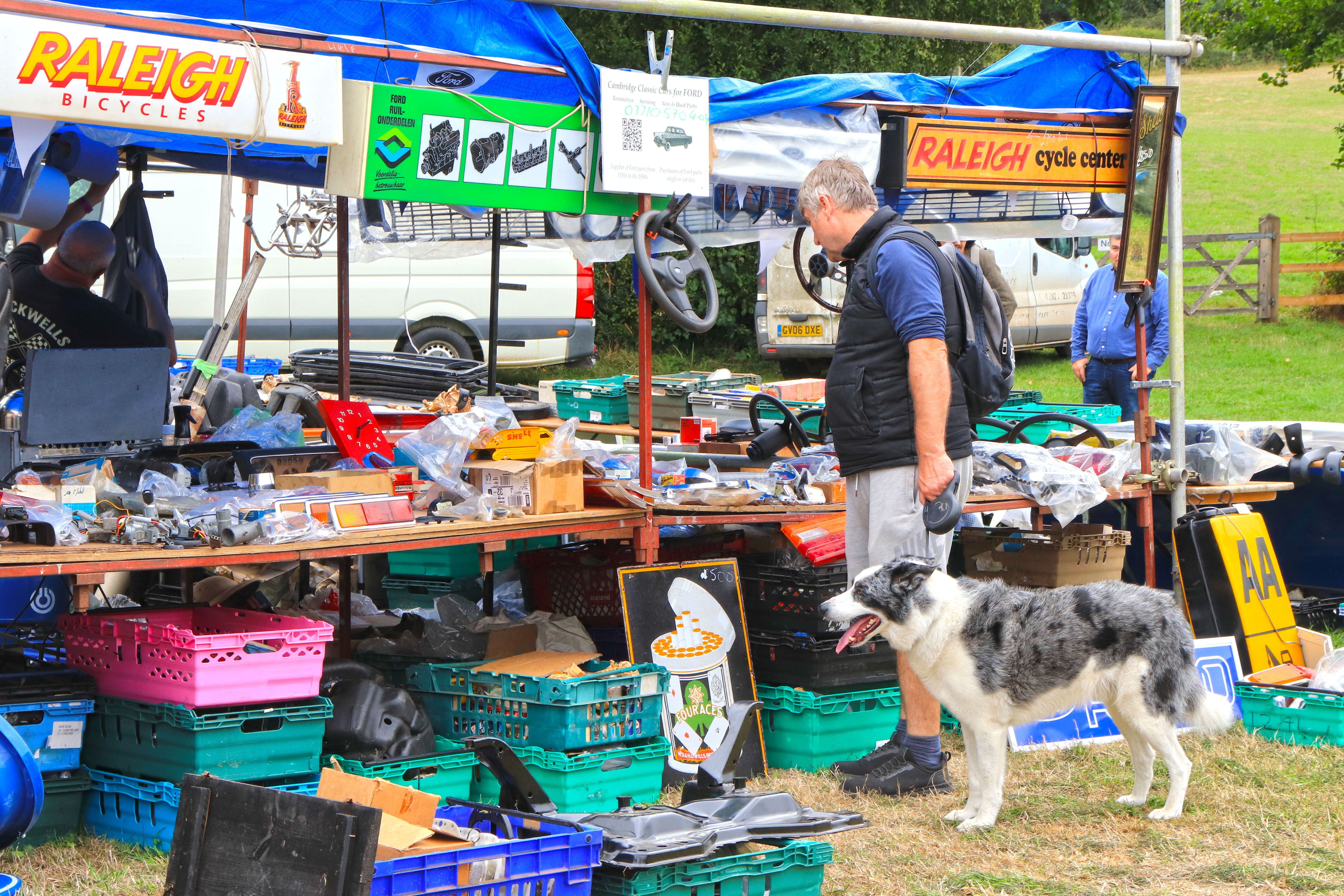 Trade Stand At The International Autojumble