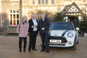 Desktop News NMMT Raffle Prize L R Wendy Manley Jim Manley Lord Montagu 870X580