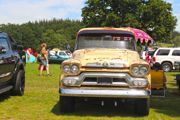Cars On Display At The Custom And American Show