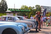 Cars on display at Simply Jaguar