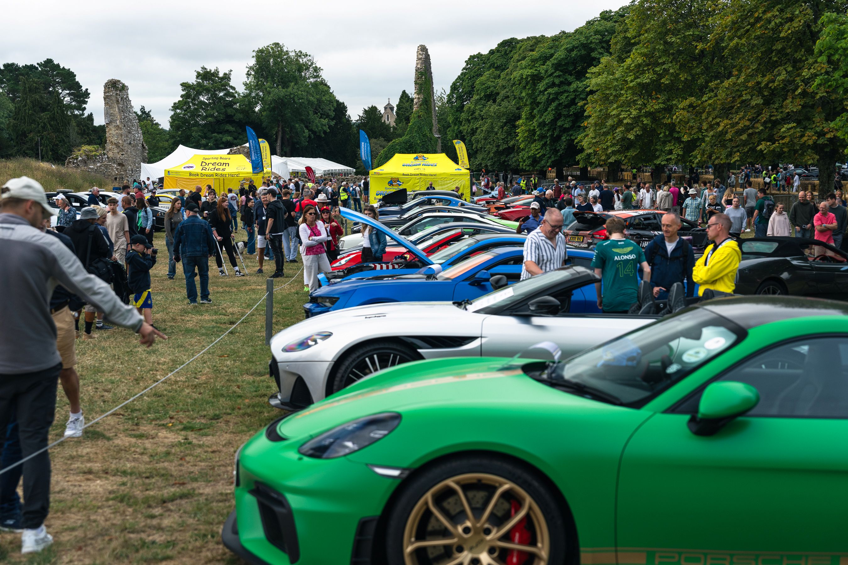 Sporting Bears At Beaulieu Supercar Weekend