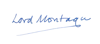 'Lord Montagu' Signature