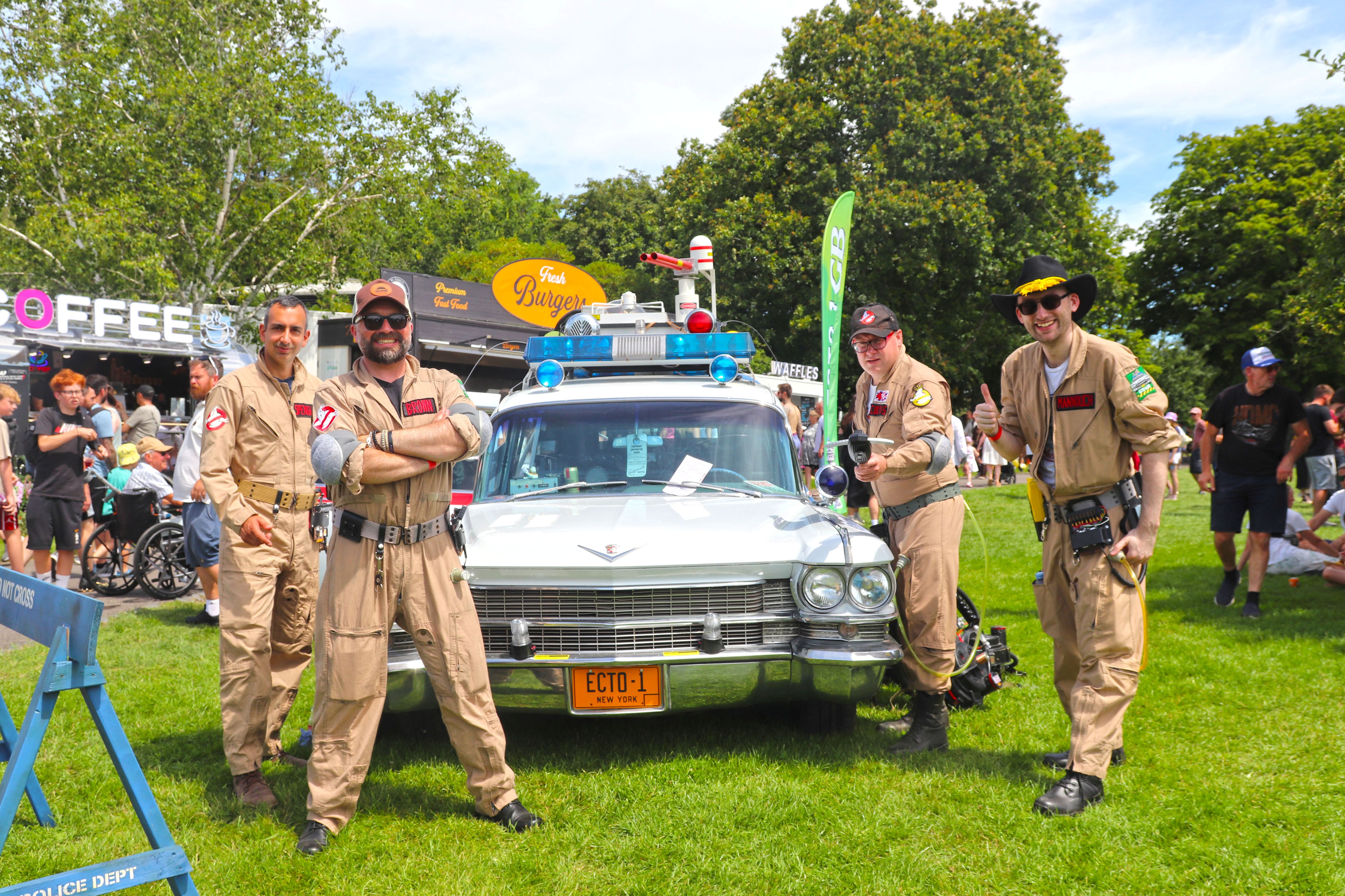 Ghostbusters At The Custom And American Show