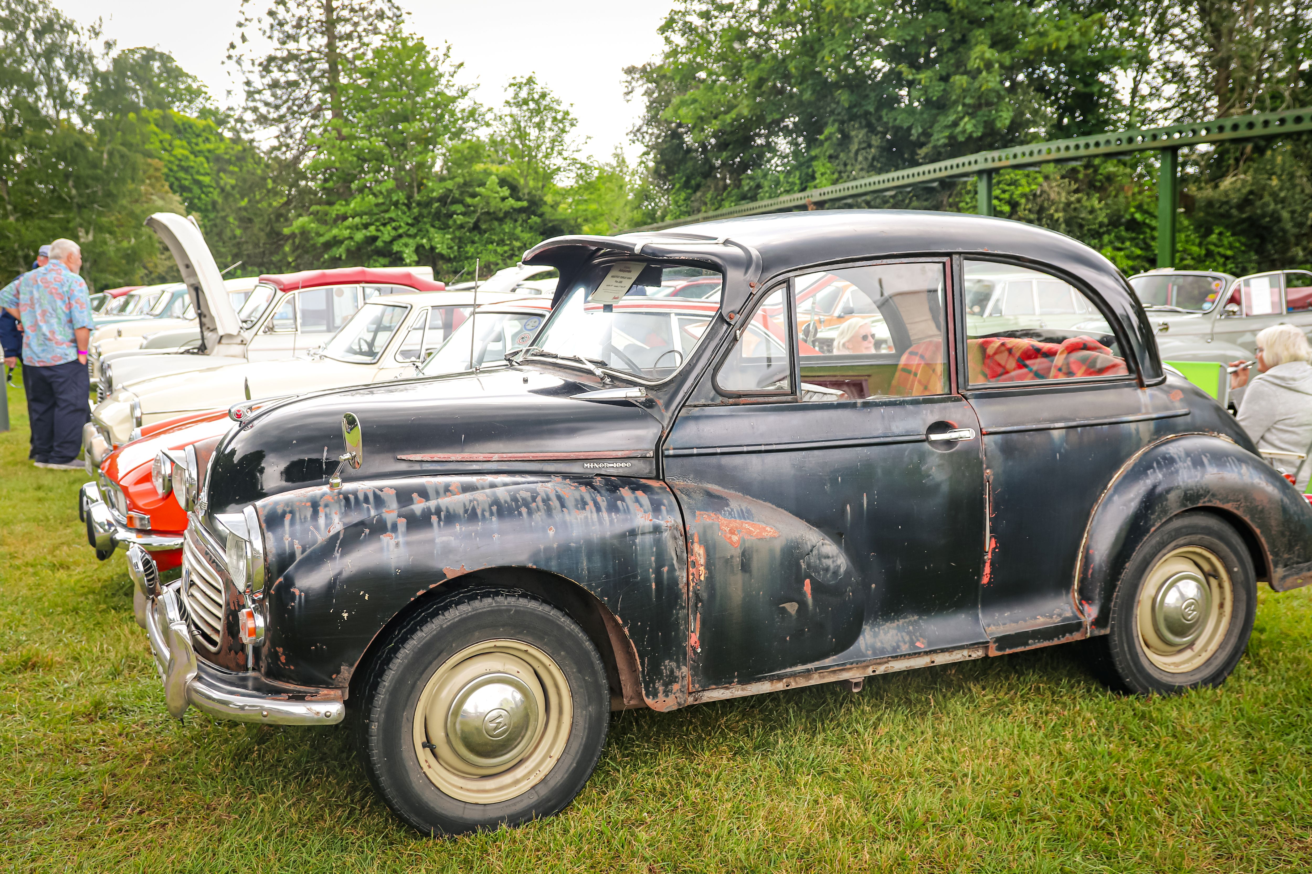 Classic Car Park At The Spring Autojumble