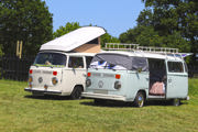 Campervans On Display At Simply VW