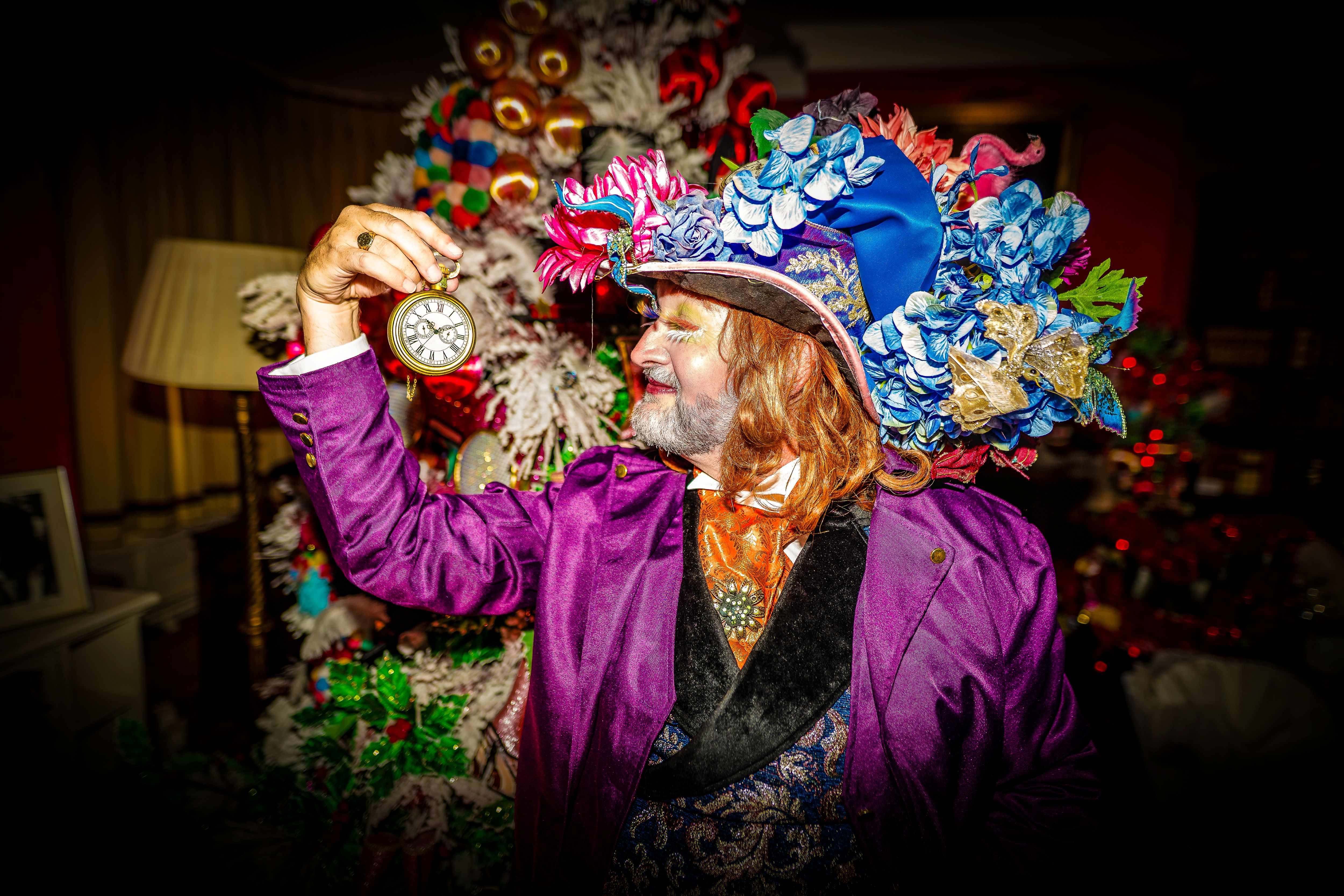 Mad Hatters Hat Shop In Alice's Christmas Wonderland Small