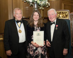 Emily Presented With Award