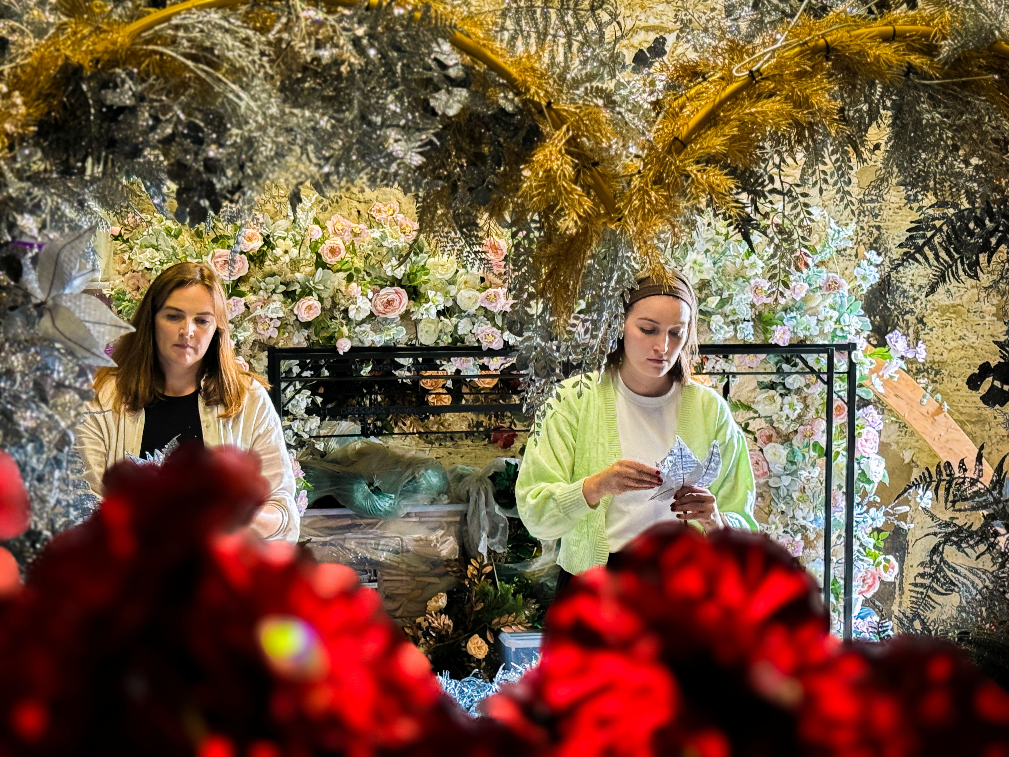 The Queen Of Hearts’ Centrepiece For Alice's Christmas Wonderland