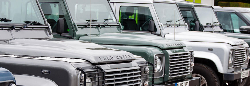 Desktop Thin Banner Simply Land Rover 870X300