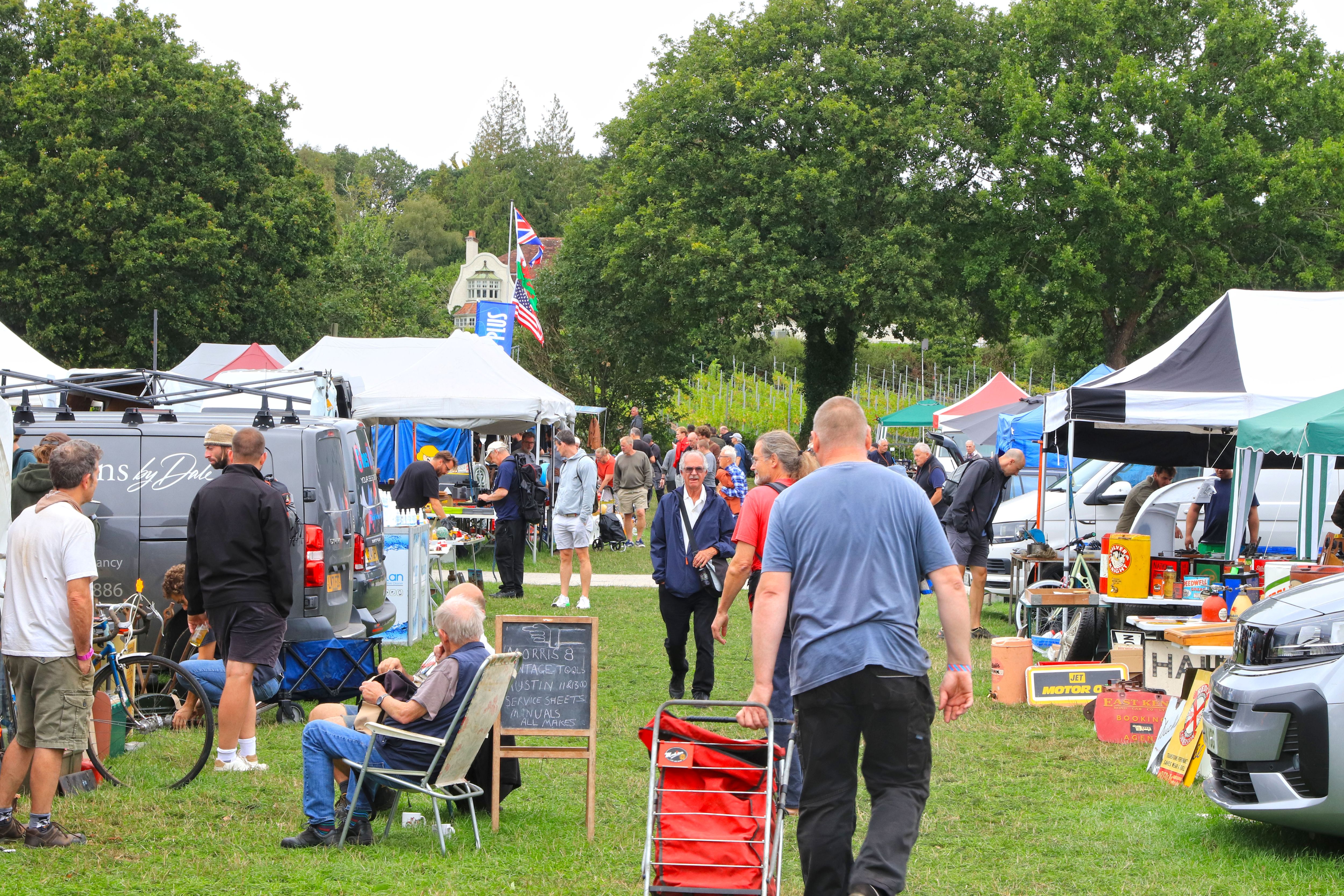 Stands At The International Autojumble