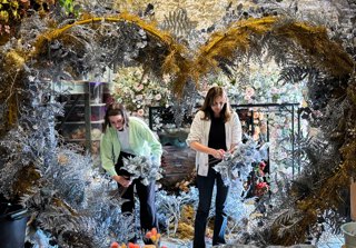 Work Begins On Queen Of Hearts’ Centrepiece For Alice's Christmas Wonderland