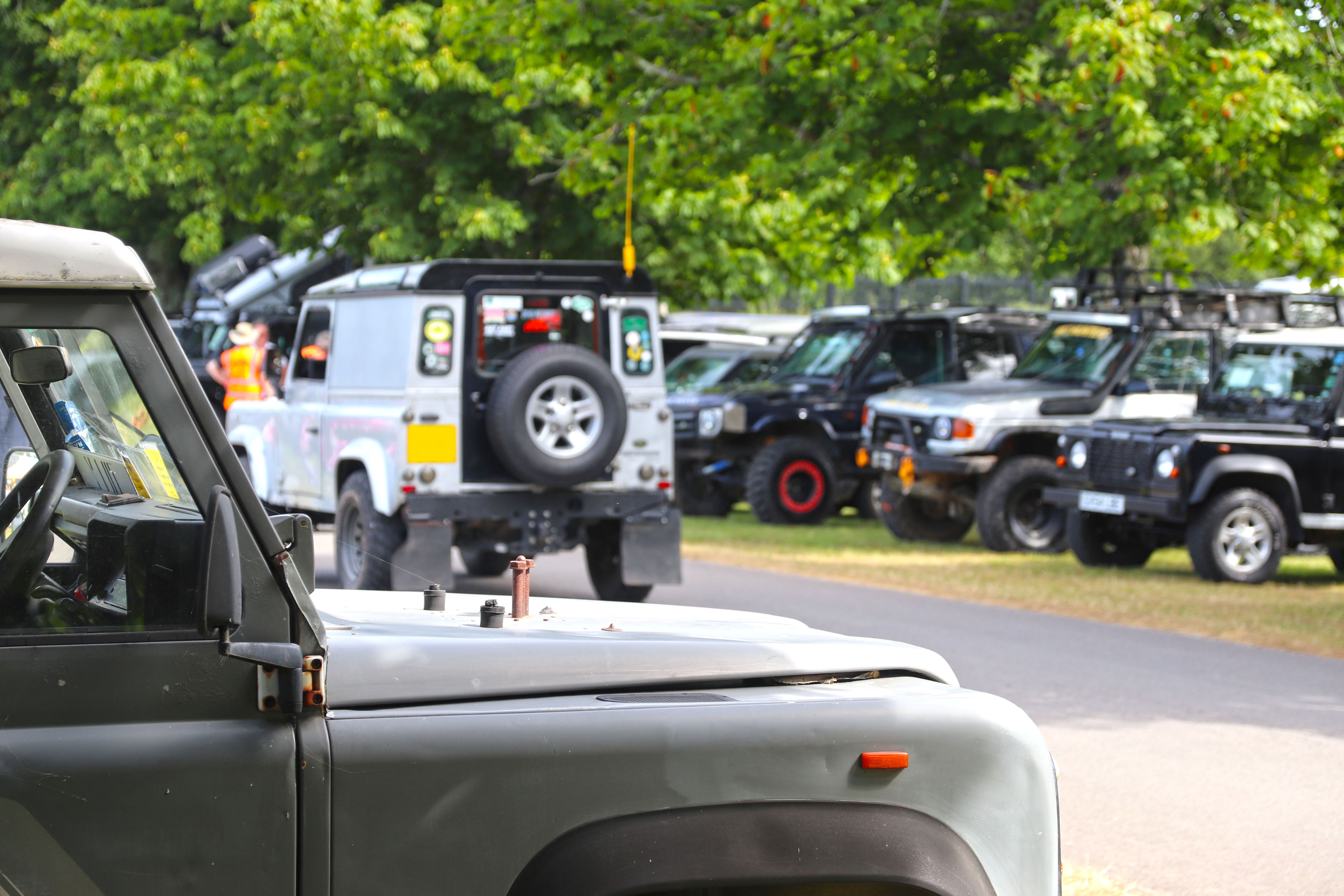 Land Rovers On Display For Simply Land Rover