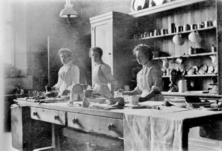 Original Victorian Kitchen At Palace House