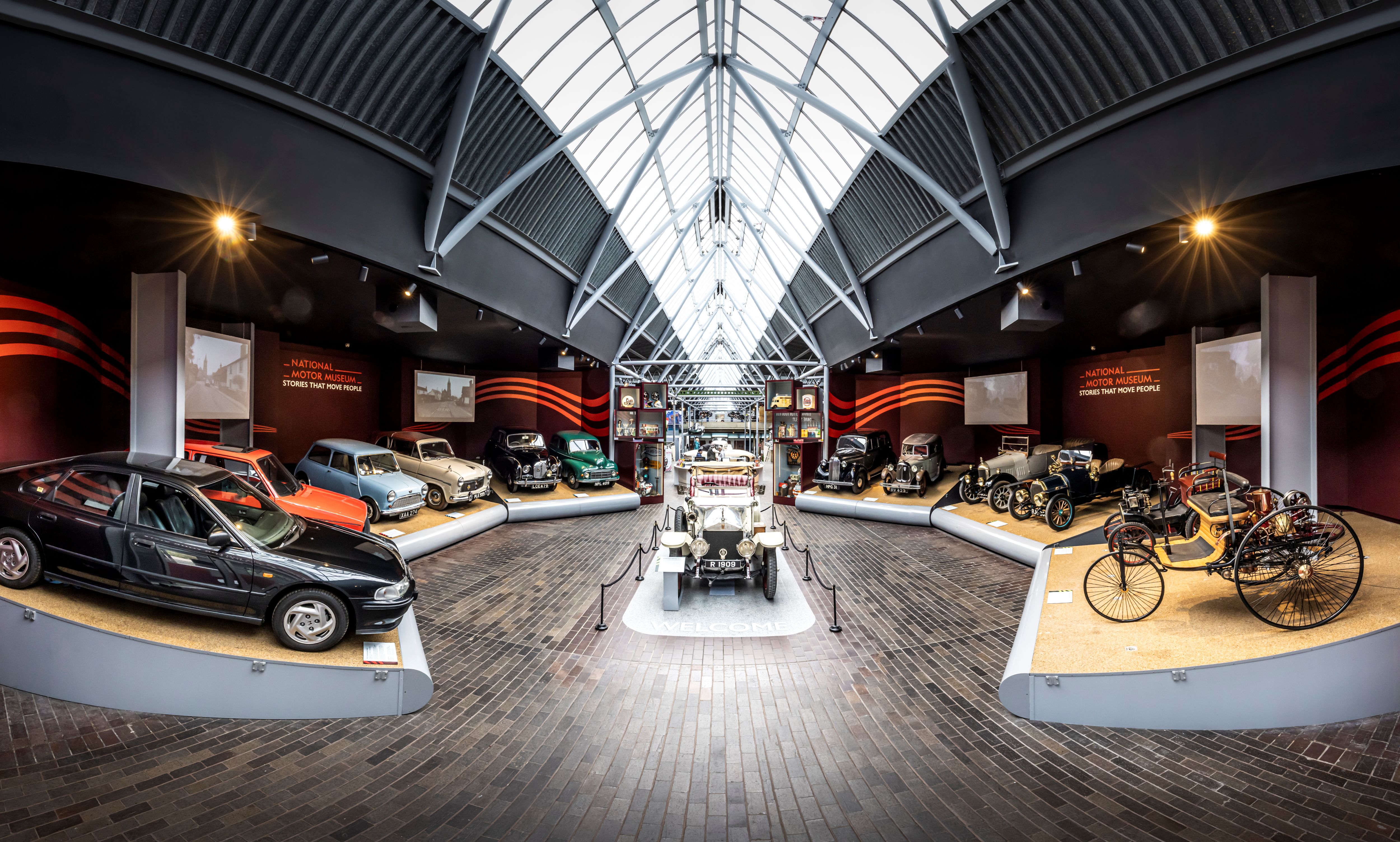 National Motor Museum Entrance Hero