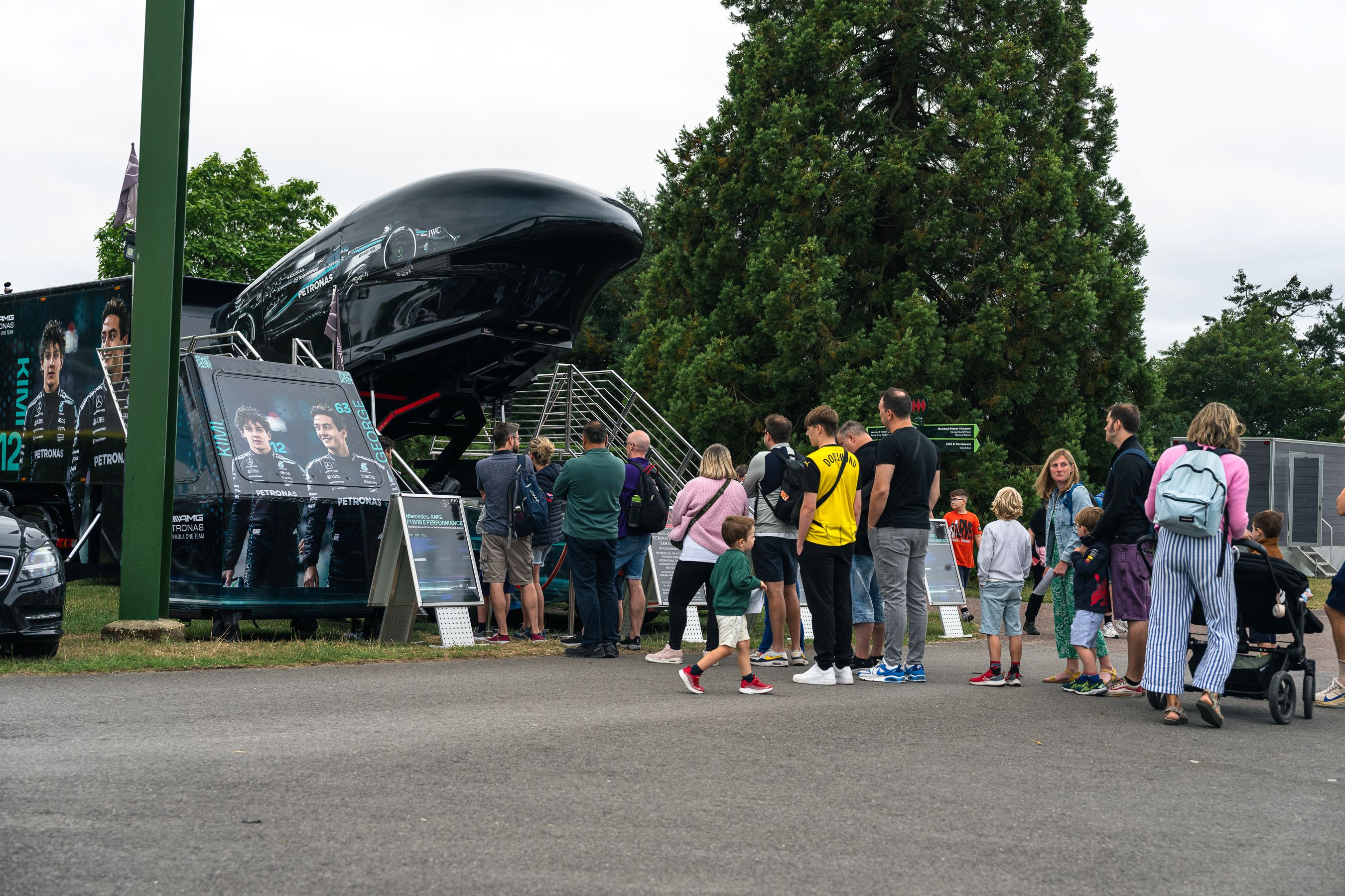 Simulator At Beaulieu Supercar Weekend