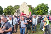 Visitors entering the International Autojumble