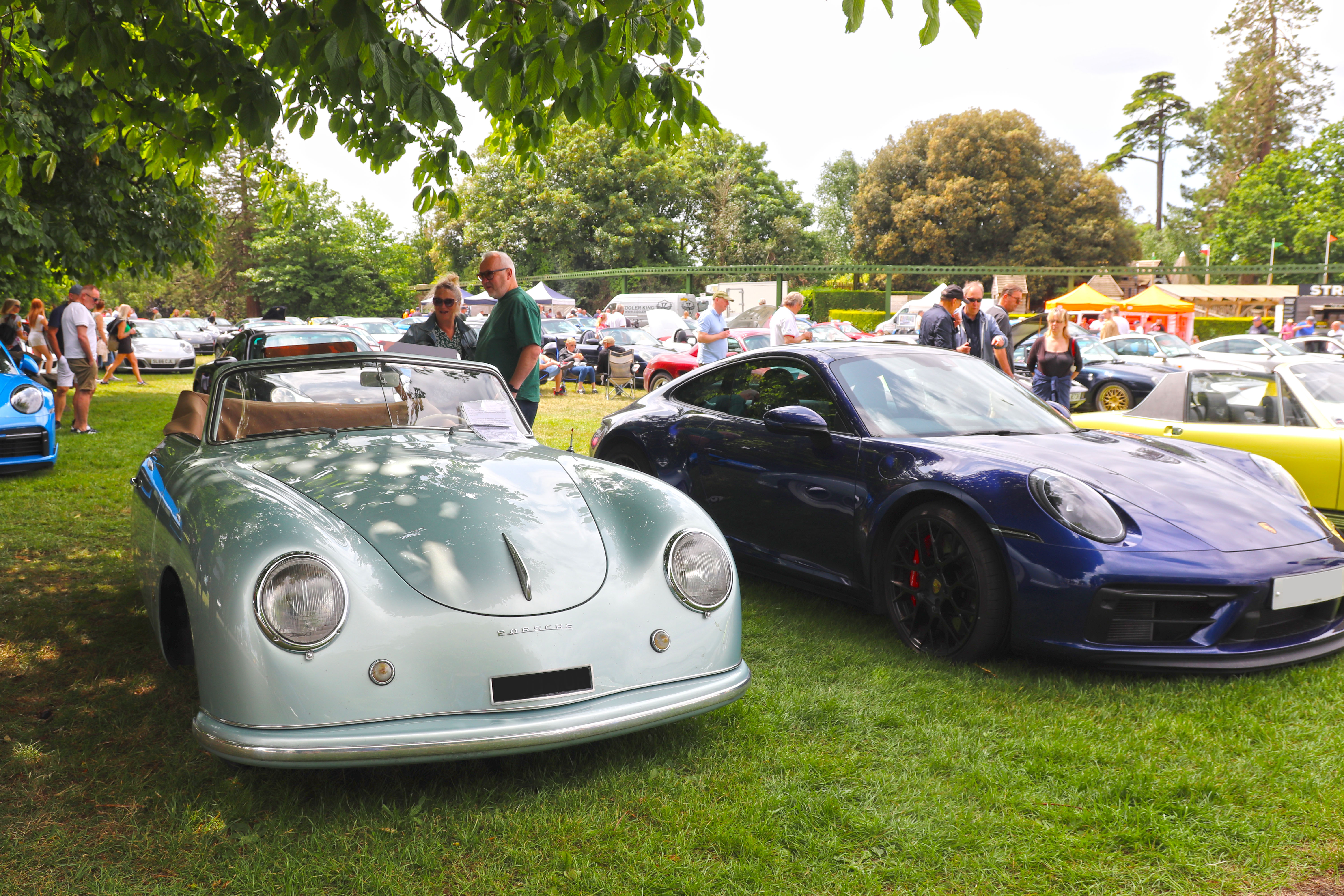 Porsche Displays At Beaulieu