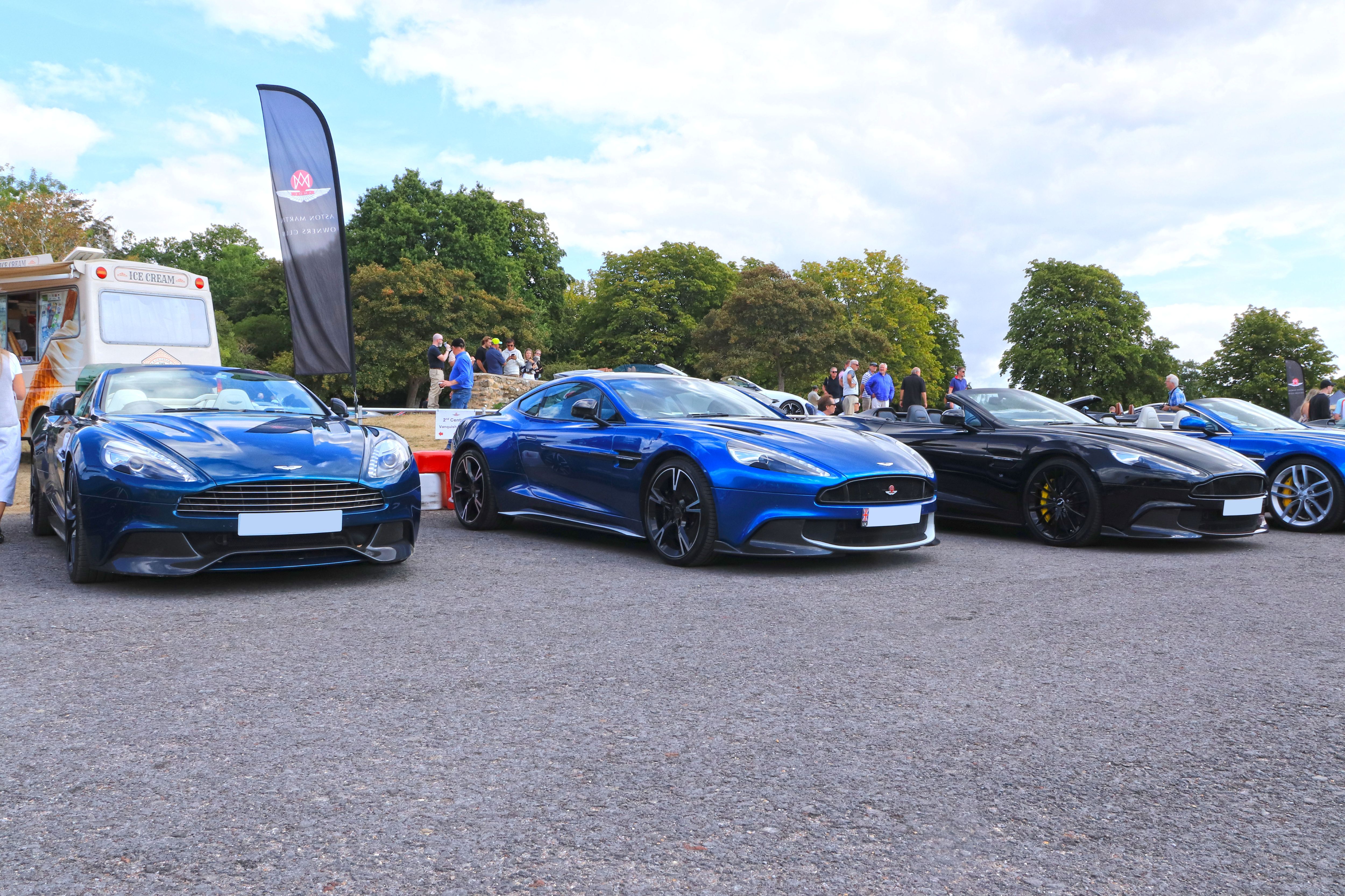 V12 Vanquish Display At Simply Aston Martin