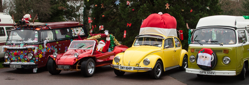 VW Santa Run Banner