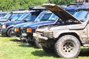 Land Rovers On Display At Beaulieu For Simply Land Rover