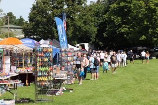 Trade Stands At Custom And American Show