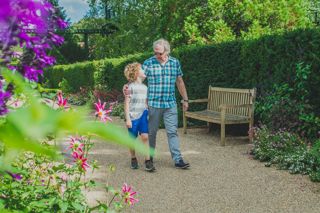 Grandparents In Grounds And Gardens
