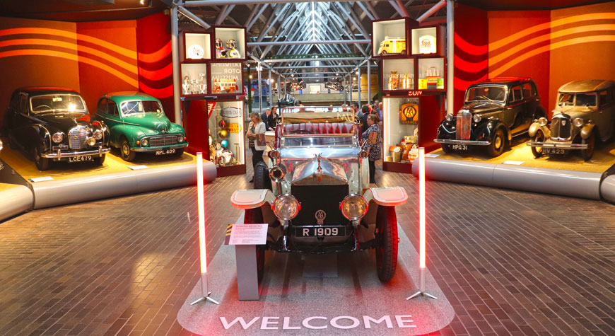 Driven in the National Motor Museum is now open 