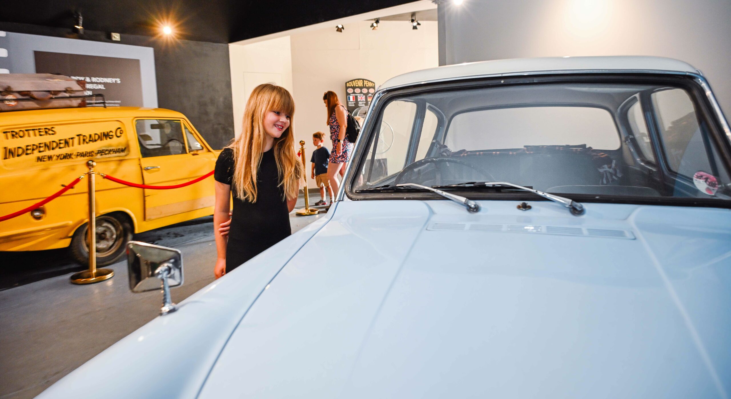 Del Boy's Reliant Regal & Harry Potter Ford Anglia 'Flying Car'