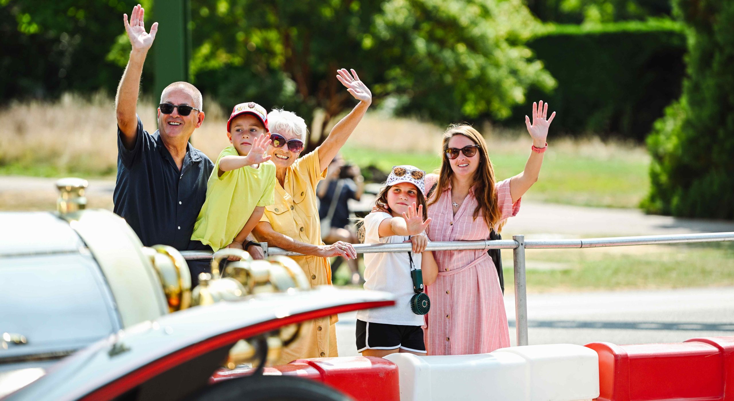 Motoring parades at Beaulieu this summer holiday