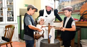 Living history at Beaulieu during the summer holidays