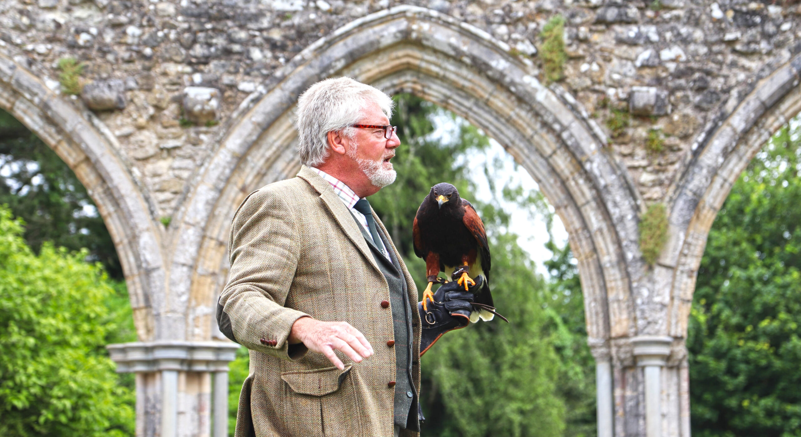 Living history characters at Beaulieu this summer