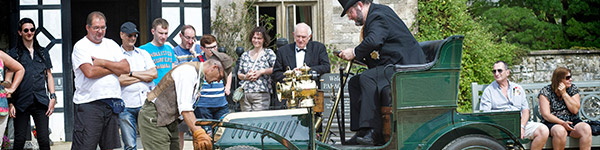 Living History and visitors