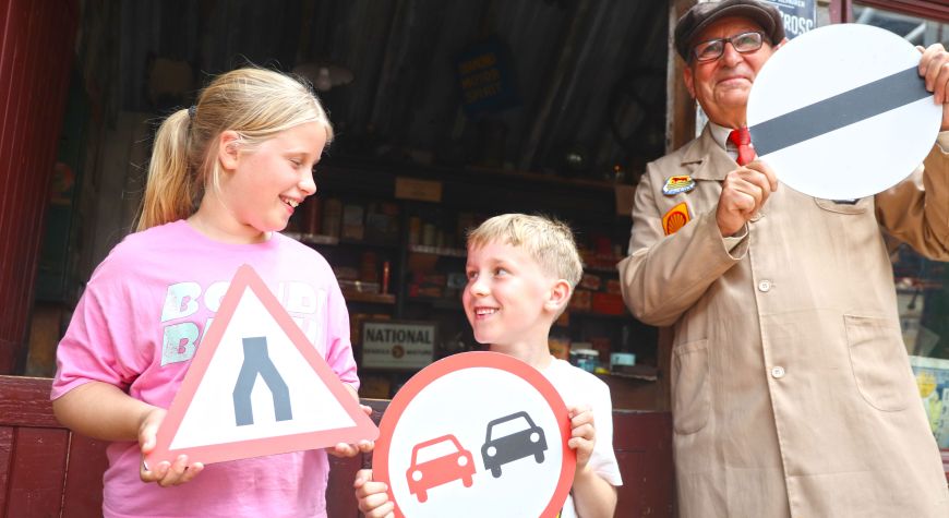Activities in the National Motor Museum at Beaulieu this February half-term