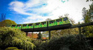 Ride the monorail at Beaulieu 