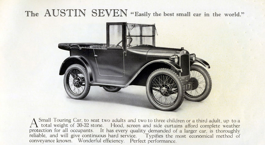 Austin Seven advert