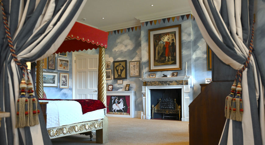 The Circus Room in Palace House, Beaulieu