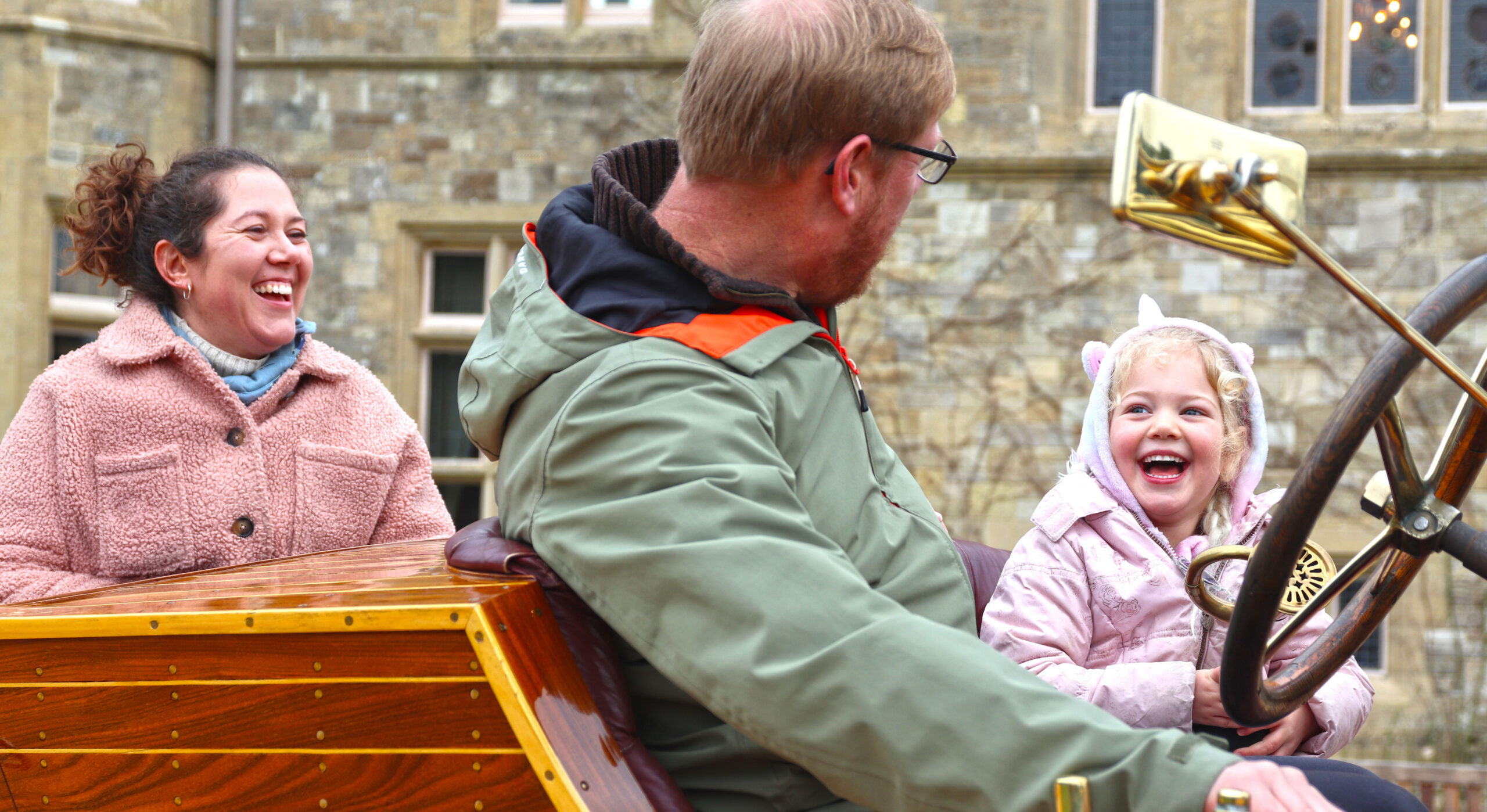 Rides in Chitty Chitty Bang Bang at Beaulieu