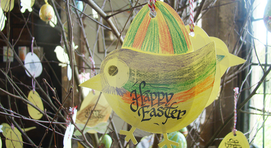 Take part in Easter crafts in Palace House