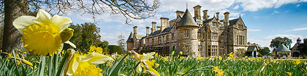 Palace House at Easter