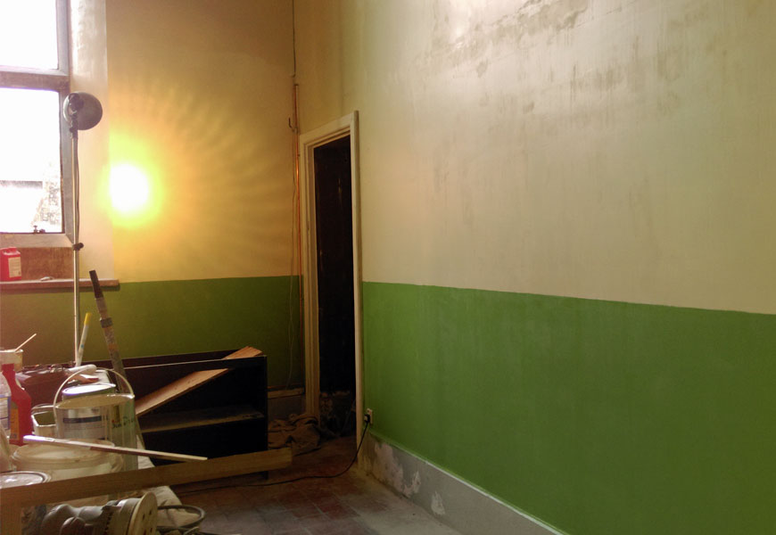 Victorian Kitchen restoration paintwork