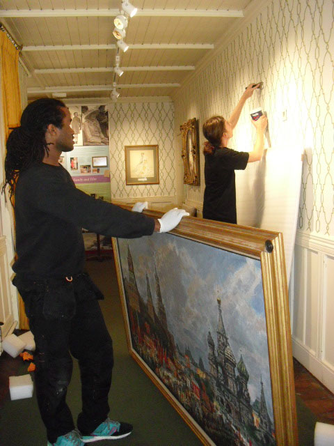 Art Russe Collection installation work