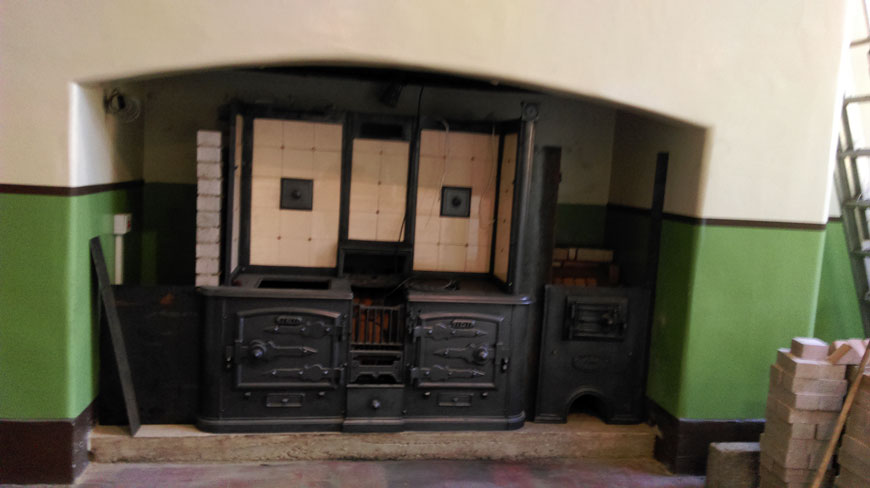 Victorian range installation