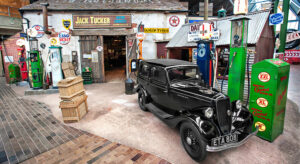 Jack Tucker's Garage in the National Motor Museum