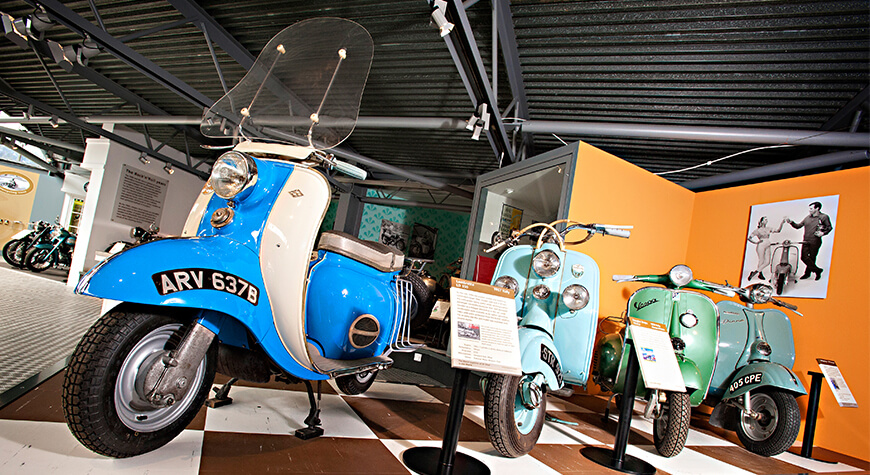 The Motorcycle Story in the National Motor Museum