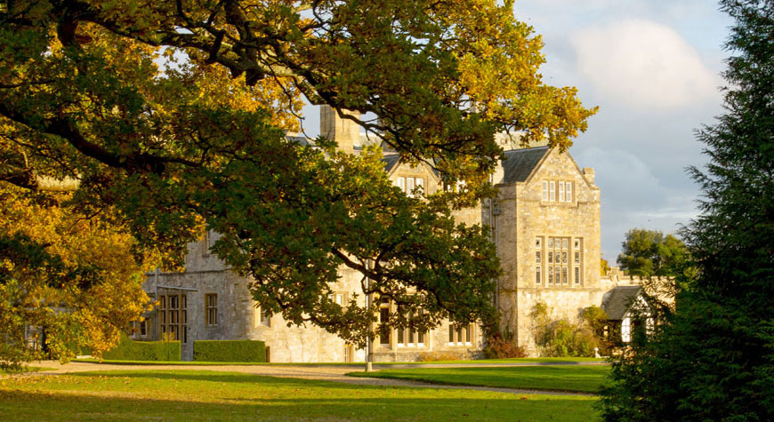 Palace House, Beaulieu at Autumn